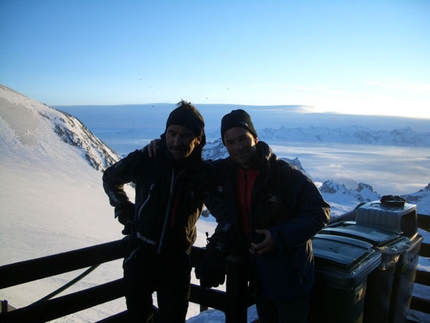 Traversata invernale delle Alpi con gli sci - 