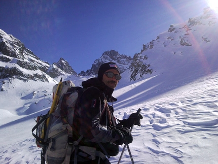 Traversata invernale delle Alpi con gli sci - 