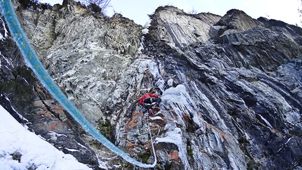 Hansjörg Auer e Gerhard Fiegl salgono nuova via di misto e ghiaccio nel Ötztal