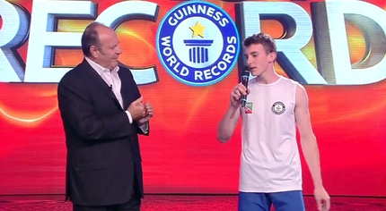 Stefano Carnati sets Guinness World Record