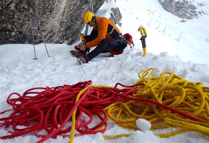 Dejan Koren, Forcella Lavina, Laghi di Fusine - Dejan Koren, concentrazione