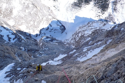 Masada al Sass Maor, prima invernale per Larcher e Leoni