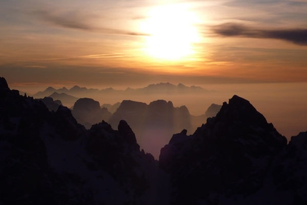 Masarda, Sass Maor, Dolomites - Dawn magic