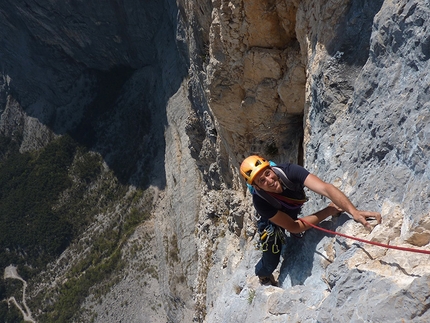 Arrampicata sul Monte Brento: L'aspettativa dei mondi superiori... la perla di Heinz Grill