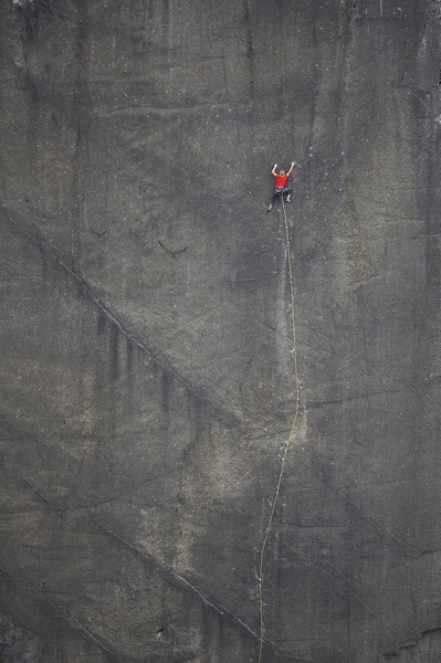 Beat Kammerlander - Beat Kammerlander during the first ascent of his 