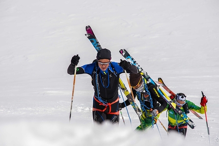 Mezzalama 2015 - Allenamento nei pressi del Castore