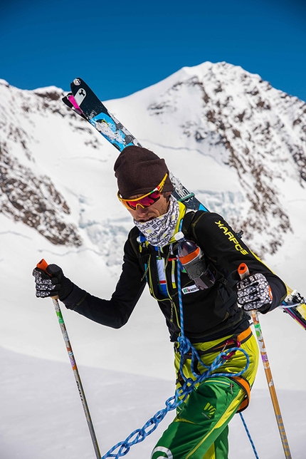 Mezzalama 2015 - Matteo Eydallin in allenamento