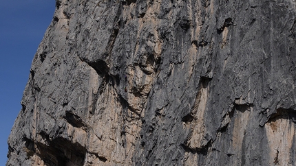 If, Monte Cavallo - Matteo Della Bordella e Eugenio Pesci durante la prima salita di If, Monte Cavallo