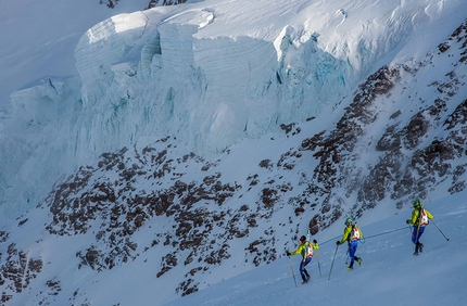 Mezzalama 2015 - Mezzalama 2015: descent from Lyskamm's Nose