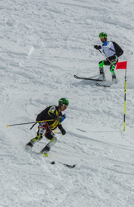 Mezzalama 2015 - Mezzalama 2015: descent through the Teodulo gully