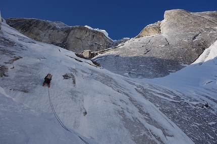 Mount Dickey new climb in Alaska by Frieh, Diesinger and Stuckey