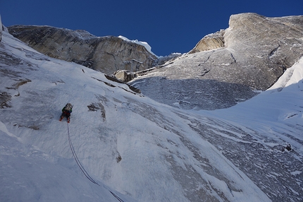 Mount Dickey nuova via di ghiaccio e misto in Alaska per Frieh, Diesinger e Stuckey