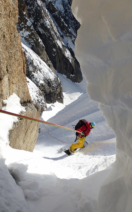 Pain de Sucre, Mont Blanc - Pain de Sucre (3607m) North Face by Davide Capozzi, Julien Herry and Francesco Civra Dano