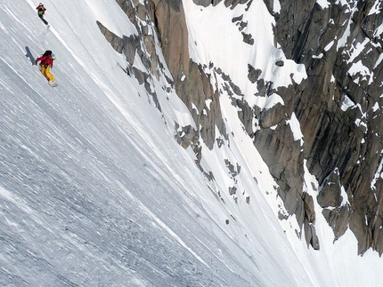 Pain de Sucre, Mont Blanc - Pain de Sucre (3607m) North Face by Davide Capozzi, Julien Herry and Francesco Civra Dano