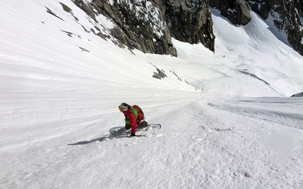 Pain de Sucre, Mont Blanc - Pain de Sucre (3607m) North Face by Davide Capozzi, Julien Herry and Francesco Civra Dano