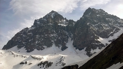 Canale Coolidge al Monviso - Il Monviso