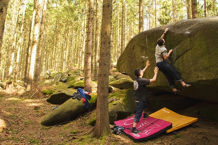 Petrohradske Padani Festival, il raduno boulder a Petrohrad nella Repubblica Ceca