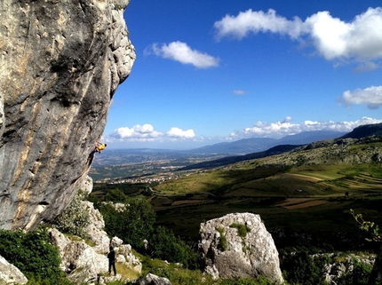 Frosolone e la grande bellezza dell'arrampicata in Molise