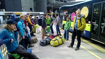 BMC International Climbing Meet 2015 - In aereoporto