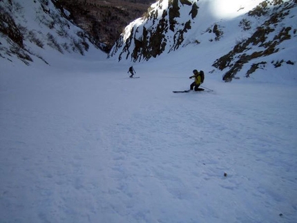 Monte Legnone - Cittadini della Galassia 1a discesa con gli sci per Lafranconi, Pina e Marazzi