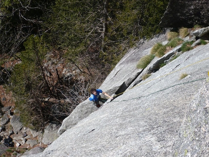 Luna nascente, Val di Mello - 