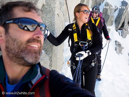 Monte Bianco - Monte Bianco: il team in2White