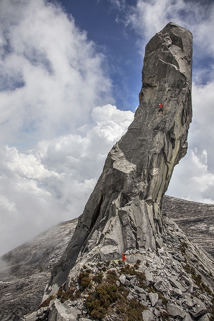 Yuji Hirayama and Sachi Amma climb new routes on Mt Kinabalu in Borneo