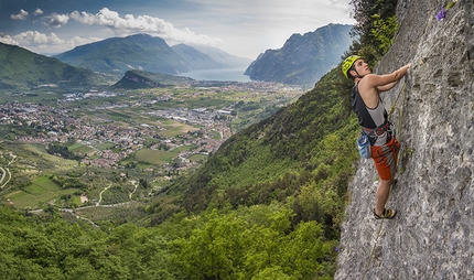 Arco e le falesie dell'Outdoor Park Garda Trentino