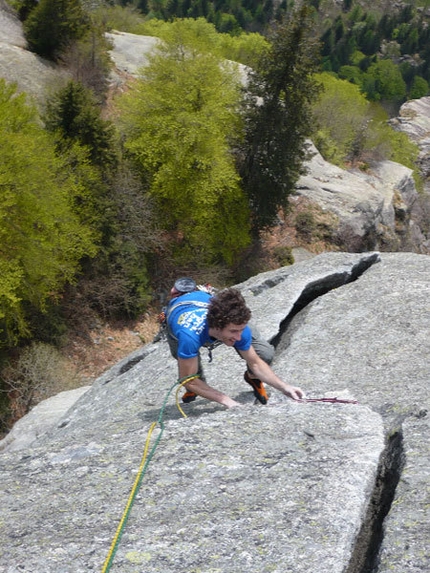 Luna nascente, Val di Mello - Luna nascente, Val di Mello