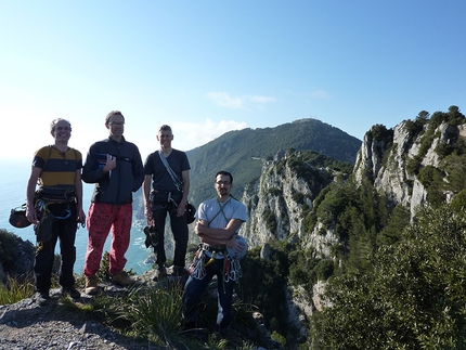 Avventura verticale... a Londra! - Gli inglesi sbarcano in Liguria