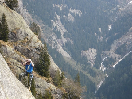 Luna nascente, Val di Mello - 