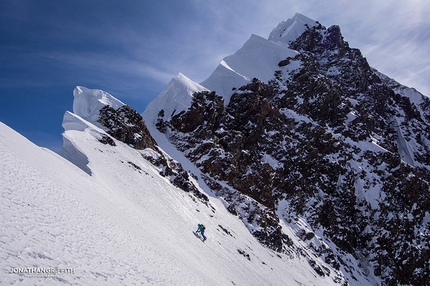 Alaska, Mt Deborah, Jon Griffith, Will Sim - Jon Griffith and Will Sim making the first ascent of the  NW Face of Mt Deborah in Alaska, April 2015