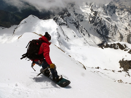 Grand Combin de Grafenière snowboarding trilogy
