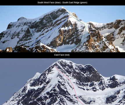 Grand Combin de Grafenière, Davide Capozzi, Julien Herry, Denis Trento - Grand Combin de Grafenière: gli itinerari