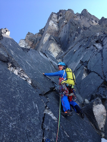 Simon Gietl and Roger Schäli climb NE Ridge of Devil's Paw North Tower in Alaska