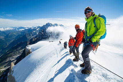 Arc'teryx Alpine Academy 2015 Monte Bianco - Durante il Arc'teryx Alpine Academy 2015