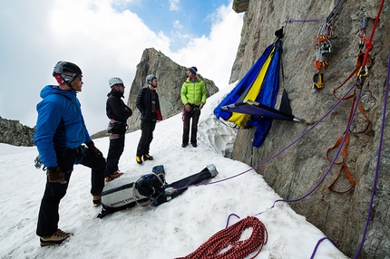 Arc'teryx Alpine Academy 2015 Monte Bianco - Durante il Arc'teryx Alpine Academy 2015