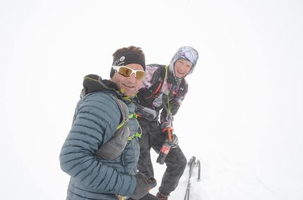 #82summits - #82summits: Ueli Steck and Michael Wohlleben attempting Mönch 4,105m on 18/06/2015