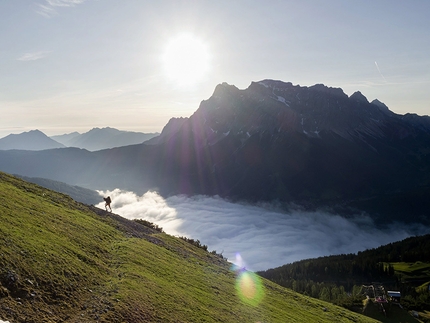 Red Bull X-Alps 2015 - Michael Witschi (SUI3) performs during the Red Bull X-Alps training in Lermoos, Austria on June 7th 2015