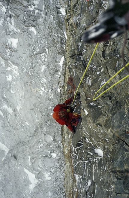 Cervino 2015 - 150 anni dalla conquista - Creste e pareti del Cervino, 150 anni di storia alpinistica (1865-2015): sulla via via Pitelka (Cecoslovacchi di Sinistra, 1983)