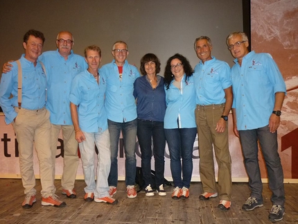 Cortina In Croda 2015 - Catherine Destivelle il 2 luglio 2015, protagonista della serata di apertura della settima edizione di Cortina In Croda.