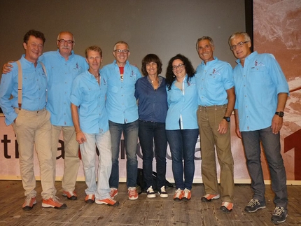 Cortina In Croda 2015 - Catherine Destivelle il 2 luglio 2015, protagonista della serata di apertura della settima edizione di Cortina In Croda.