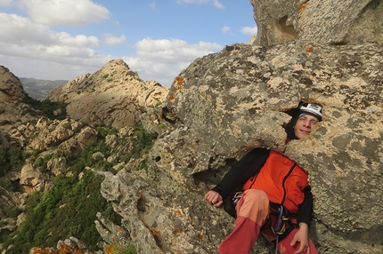 Torri di San Pantaleo, Balbacanu, Sardinia - Torri di San Pantaleo, Balbacanu, I denti del Drago (Tomas Krul, Marek Flekal, Fabio Erriu, 21/06/2015)