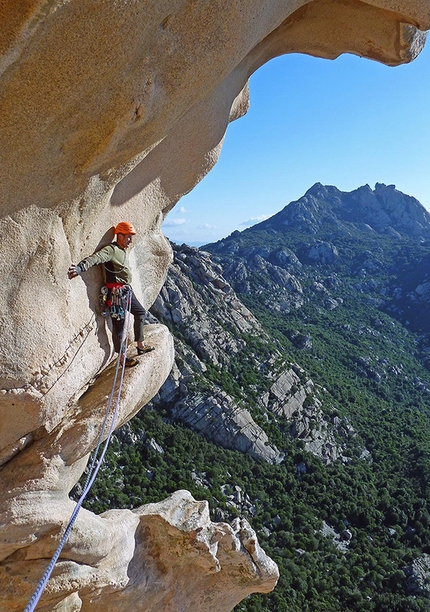 Sardinia Torri di San Pantaleo, two new rock climbs on Punta Balbacanu
