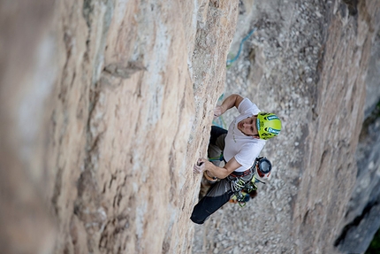 Giallomania, Alessio Roverato and Angela Carraro climb new route on Monte Spitz