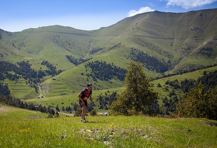 Andorra Ultra Trail Vallnord 2015 - Francesc Solé during the mountain trail running competition Andorra Ultra Trail Vallnord 2015