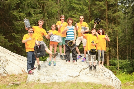 GraMitico 2015, Valle di Daone - Durante il secondo raduno boulder GraMitico, tenutosi in Valle di Daone il 11 - 12 luglio 2015