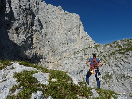 I wanted silence. Ivo Ferrari climbs via Gregis, Presolana Orientale