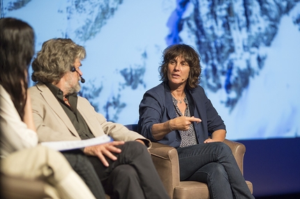 Matterhorn 2015 - 150 years since its conquest - During the celebration of Matterhorn - Cervino 150: Kay Rush, Reinhold Messner & Catherine Destivelle