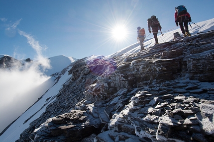 Gore-Tex Experience Tour, Balmhorn, Edurne Pasaban - Finalmente sopra le nuvole